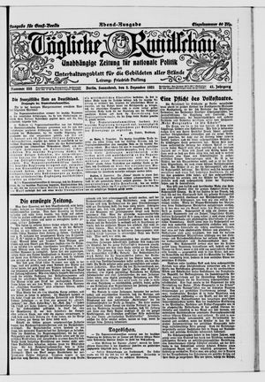 Tägliche Rundschau vom 03.12.1921