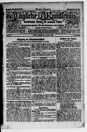 Tägliche Rundschau on Jan 1, 1922