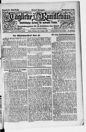 Tägliche Rundschau vom 02.01.1922