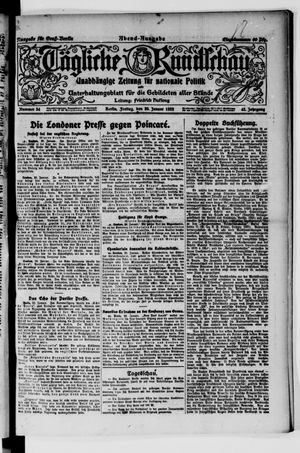 Tägliche Rundschau vom 20.01.1922