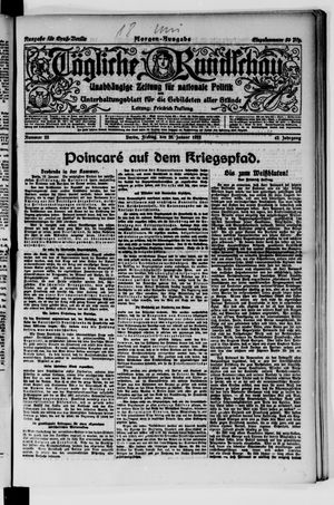 Tägliche Rundschau vom 20.01.1922