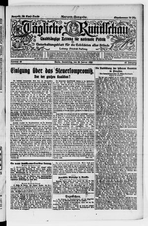 Tägliche Rundschau vom 26.01.1922
