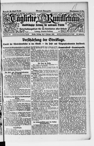 Tägliche Rundschau vom 03.02.1922