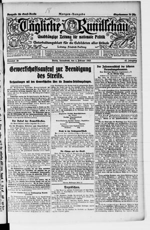 Tägliche Rundschau vom 04.02.1922