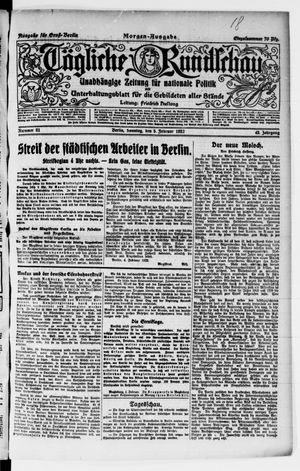 Tägliche Rundschau on Feb 5, 1922