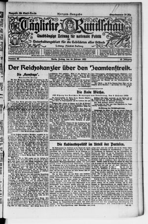 Tägliche Rundschau vom 10.02.1922