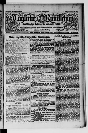 Tägliche Rundschau vom 11.02.1922
