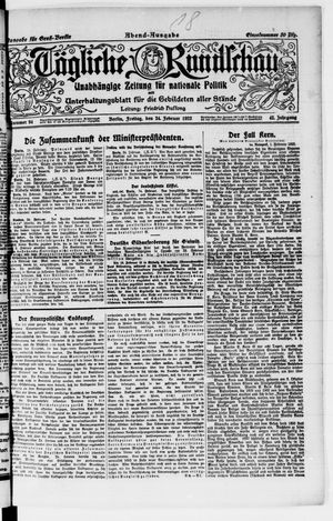 Tägliche Rundschau vom 24.02.1922