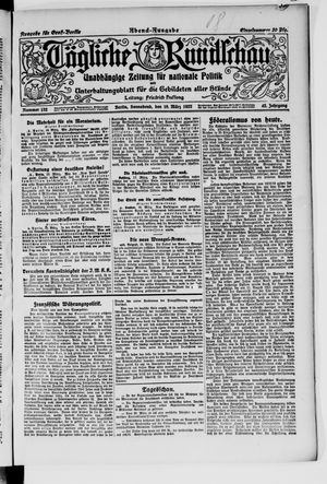 Tägliche Rundschau vom 18.03.1922