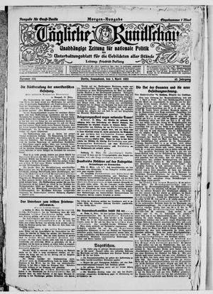 Tägliche Rundschau vom 01.04.1922