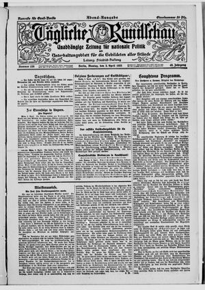 Tägliche Rundschau on Apr 3, 1922