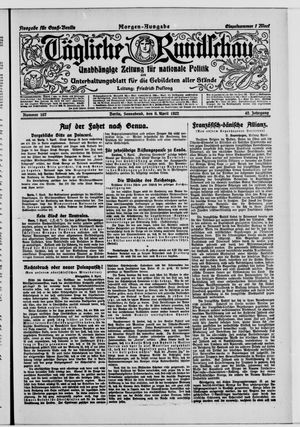 Tägliche Rundschau vom 08.04.1922