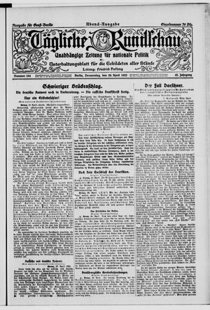 Tägliche Rundschau vom 20.04.1922