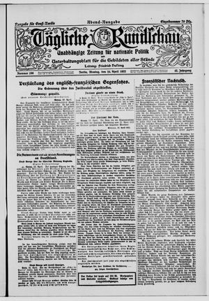 Tägliche Rundschau vom 24.04.1922