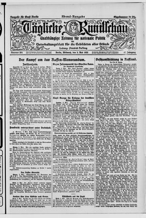 Tägliche Rundschau vom 03.05.1922
