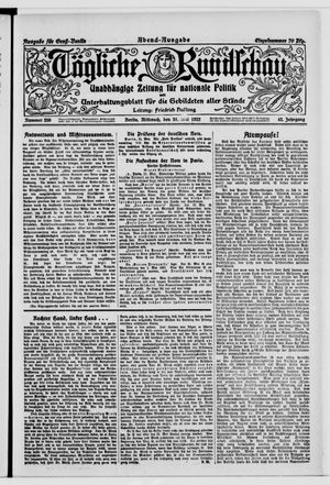 Tägliche Rundschau vom 31.05.1922