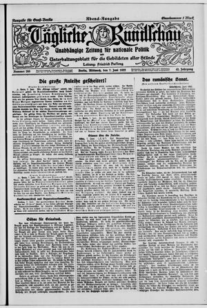 Tägliche Rundschau vom 07.06.1922