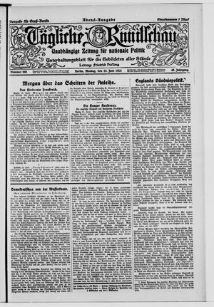 Tägliche Rundschau on Jun 12, 1922