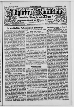 Tägliche Rundschau vom 14.06.1922