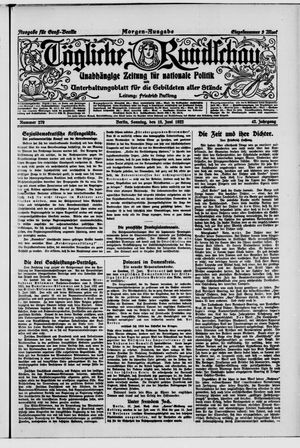 Tägliche Rundschau vom 18.06.1922