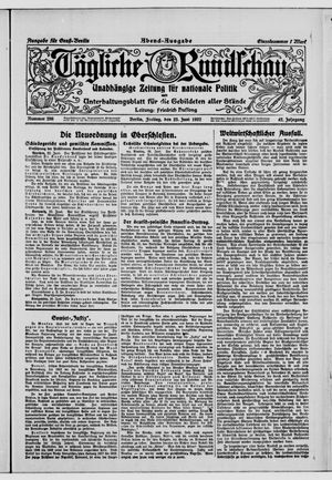 Tägliche Rundschau vom 23.06.1922