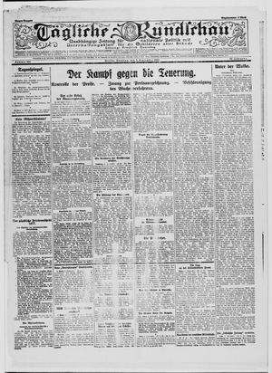 Tägliche Rundschau on Sep 3, 1922