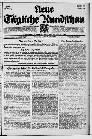 Tägliche Rundschau vom 18.12.1924