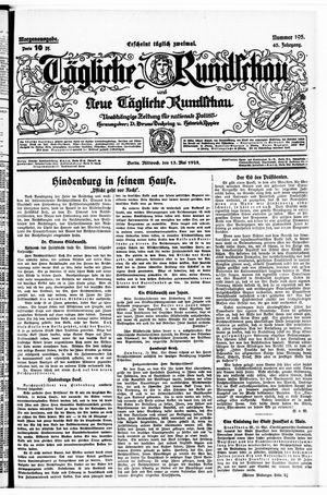 Tägliche Rundschau vom 13.05.1925