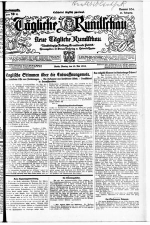 Tägliche Rundschau vom 18.05.1925