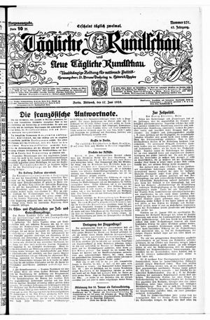Tägliche Rundschau vom 17.06.1925