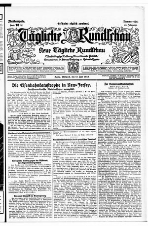 Tägliche Rundschau vom 17.06.1925