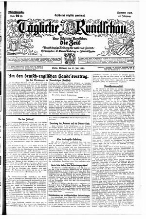 Tägliche Rundschau vom 15.07.1925