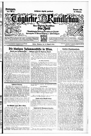 Tägliche Rundschau vom 18.08.1925