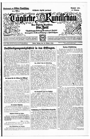 Tägliche Rundschau vom 16.10.1925