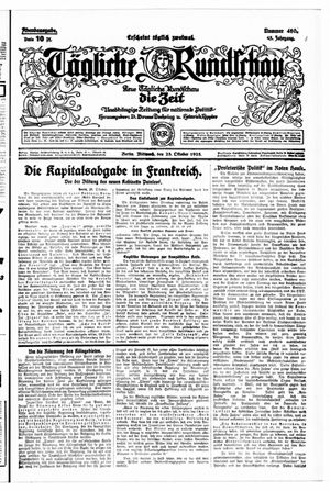 Tägliche Rundschau vom 28.10.1925