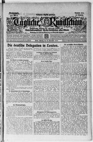 Tägliche Rundschau vom 30.11.1925