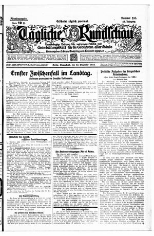 Tägliche Rundschau vom 12.12.1925