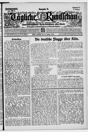 Tägliche Rundschau vom 31.01.1926