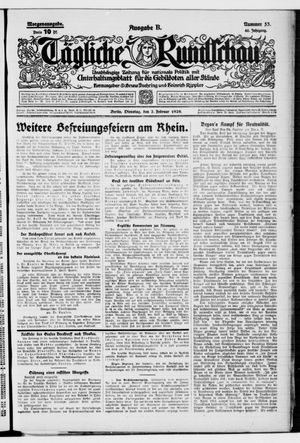 Tägliche Rundschau on Feb 2, 1926