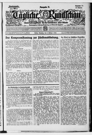 Tägliche Rundschau on Feb 2, 1926