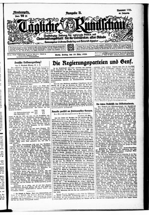 Tägliche Rundschau on Mar 19, 1926
