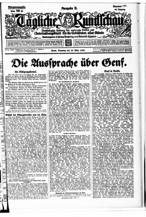 Tägliche Rundschau vom 23.03.1926