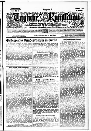 Tägliche Rundschau vom 27.03.1926