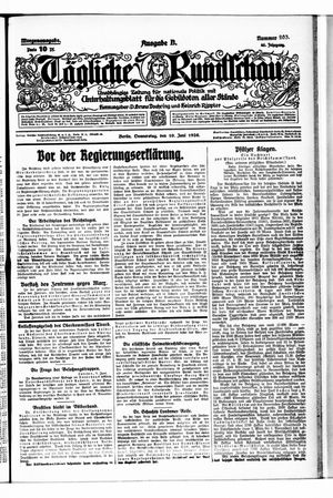 Tägliche Rundschau vom 10.06.1926
