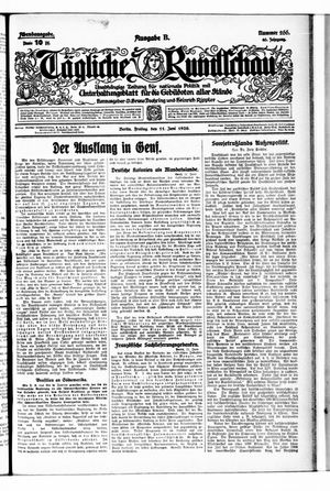 Tägliche Rundschau on Jun 11, 1926