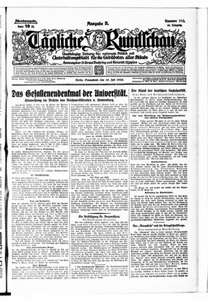 Tägliche Rundschau on Jul 10, 1926