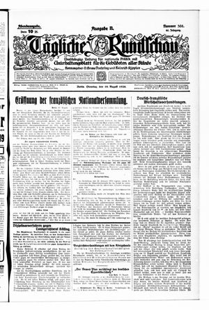 Tägliche Rundschau vom 10.08.1926