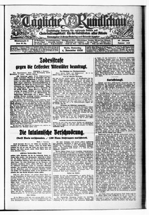 Tägliche Rundschau vom 04.11.1926