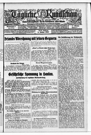 Tägliche Rundschau on Jan 5, 1927