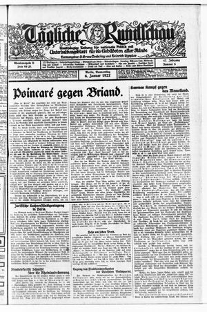 Tägliche Rundschau on Jan 6, 1927